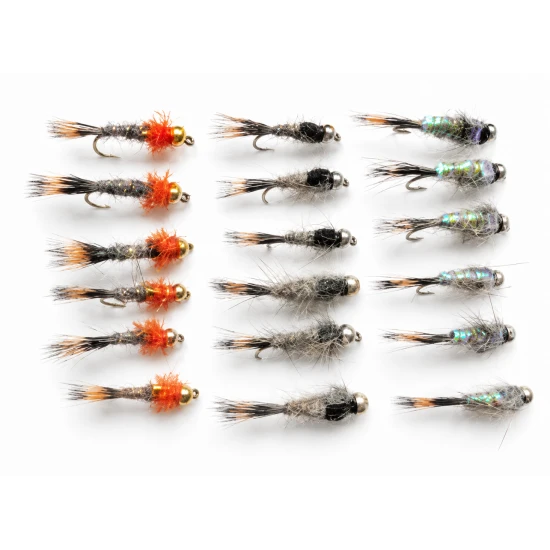 18 Goldhead Hares Ear - Orange, Standard, Flash Back