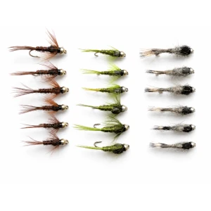 18 Goldhead Hares Ear, Pheas Tail and Olives
