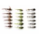 18 Goldhead Hares Ear, Pheas Tail and Olives