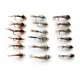 18 Goldhead Nymphs - Hares Ear/Pheasant tail