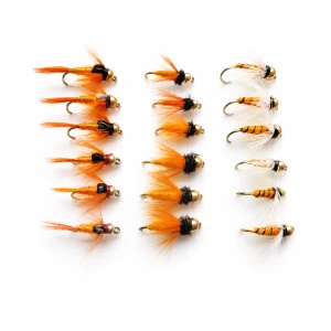 18 Goldhead Orange Nymph