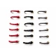 18 Goldhead Zebra Midge - Black, Olive, Red