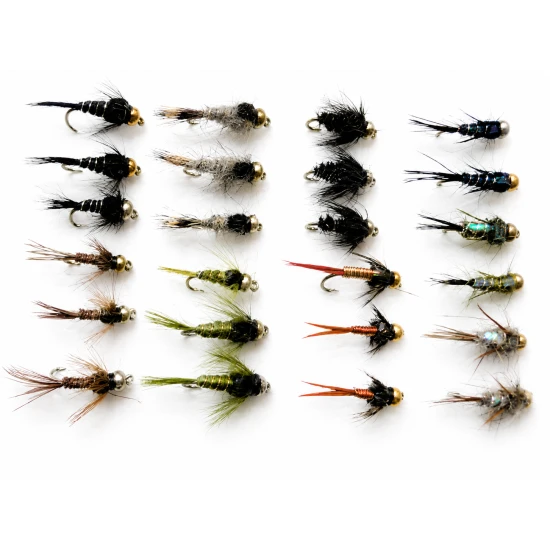 24 Goldhead Nymphs - Good Winter Batch