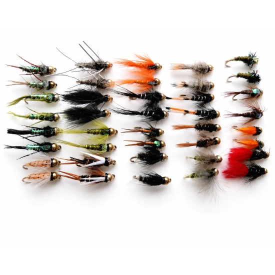 40 Random Goldhead Nymph