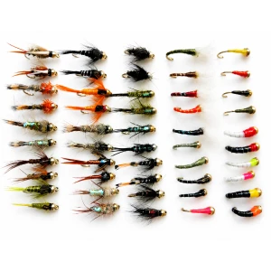 50 Goldhead Nymph and Buzzer Mixed Pack