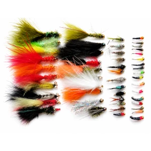 50 Weighted Lure Nymph and Buzzer Mixed Pack