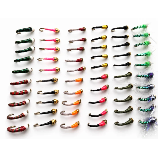 60 Weighted Buzzers (goldheads) - Specific Patterns