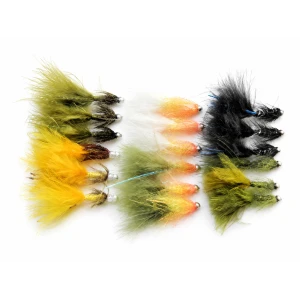 18 Damsels, Sunburst, Deadly, White, Silver, Blue & Red Flash