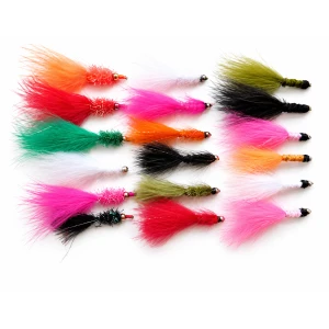 18 Goldhead Lures, Tadpoles, Nomads and Woolly Buggers