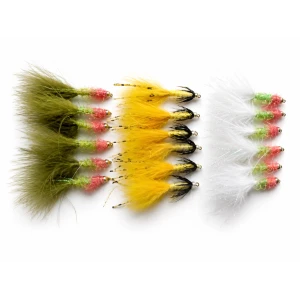 18 Goldhead Special Damsels - White, Sunburst, Deadly