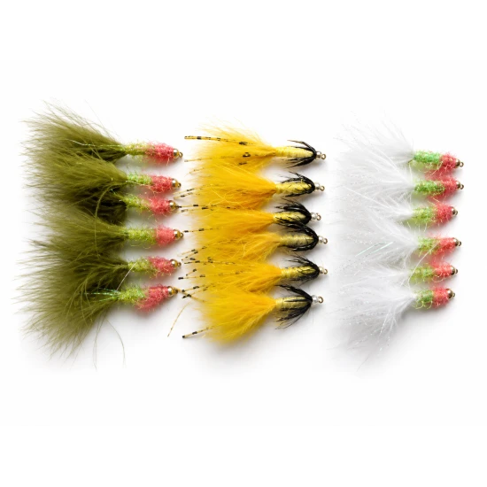 18 Goldhead Special Damsels - White, Sunburst, Deadly