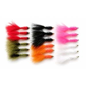 18 Goldhead Woolly Buggers - 6 Colours