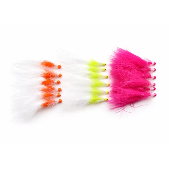 18 Hothead Lures -SLIX - Orange, Pink, Chartreuse