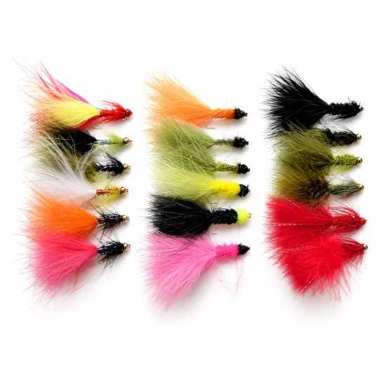 18 Mixed Lures, Dancer,Woollys and Tadpoles