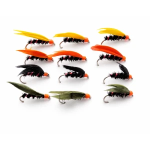 20 Cormorant Wets Orange, Olive, Black, Yellow
