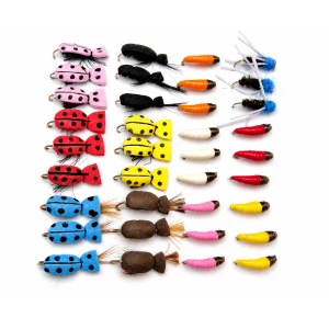 36 Terrestrials - Beetle / Maggot / Wasp