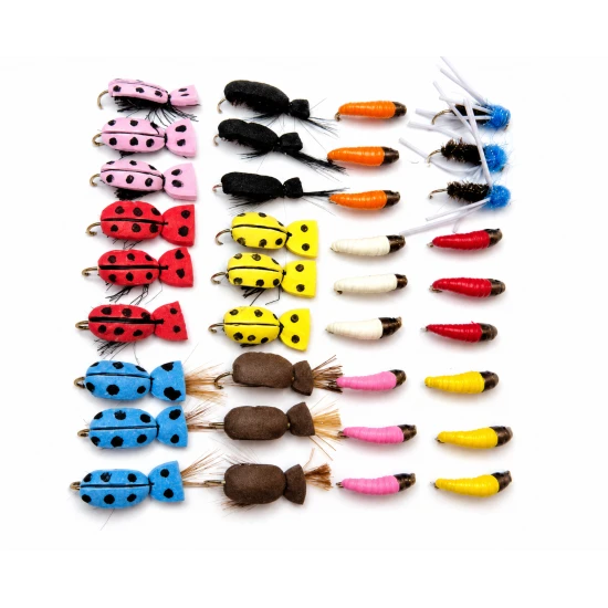 36 Terrestrials - Beetle / Maggot / Wasp