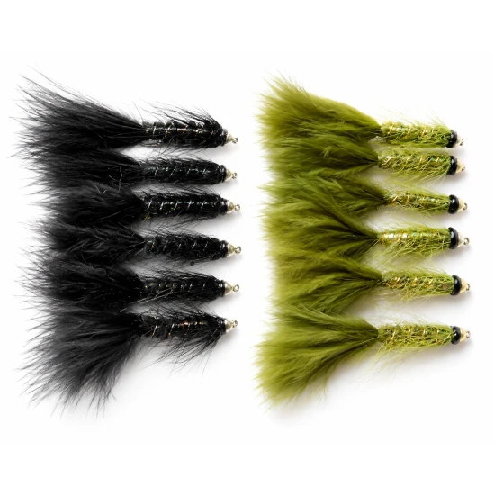 12 Black and Olive Conehead Bullet