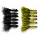 12 Black and Olive Conehead Bullet