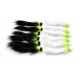 12 Booby Snake Zonkers White & Black Booby