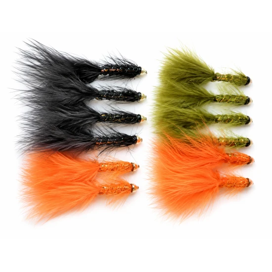 12 Conehead,Black,Olive & Orange