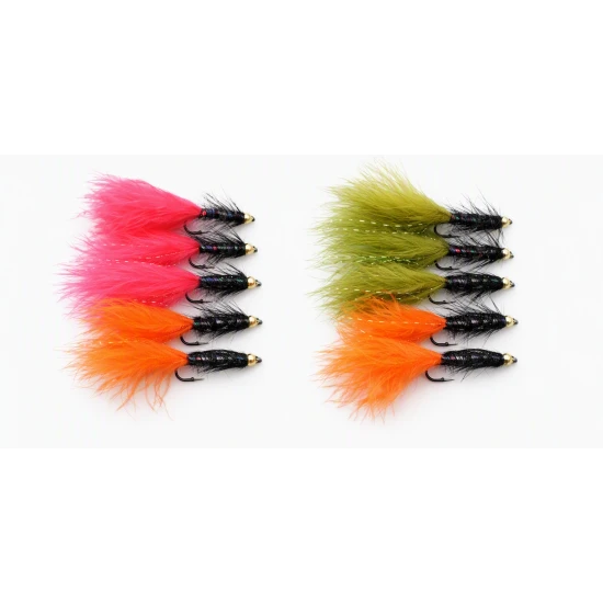 12 Goldhead Dancer,Red, Olive and Orange