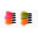 12 Goldhead Dancer,Red, Olive and Orange