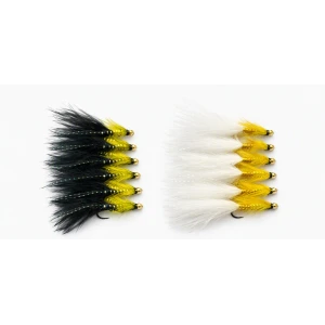 12 Goldhead Dancers - Black and White/Yellow