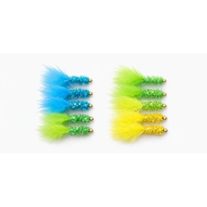 12 Goldhead Fritz - Yellow,Lime & Blue