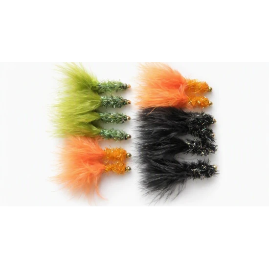 12 Goldhead Fritz, Orange,Black & Olive