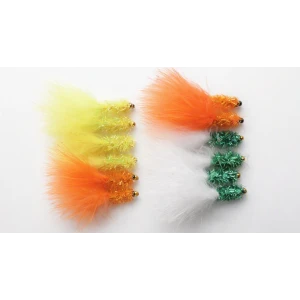 12 Goldhead Fritz,Orange,Yellow & Green White