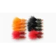 12 Goldhead Nomad -black (green & red nosed), orange, red