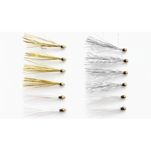 12 Goldhead Sparklers, Pearl, Silver & Gold