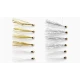 12 Goldhead Sparklers, Pearl, Silver & Gold