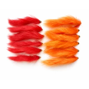 12 Goldhead Zonkers ,Red and Orange