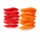 12 Goldhead Zonkers ,Red and Orange