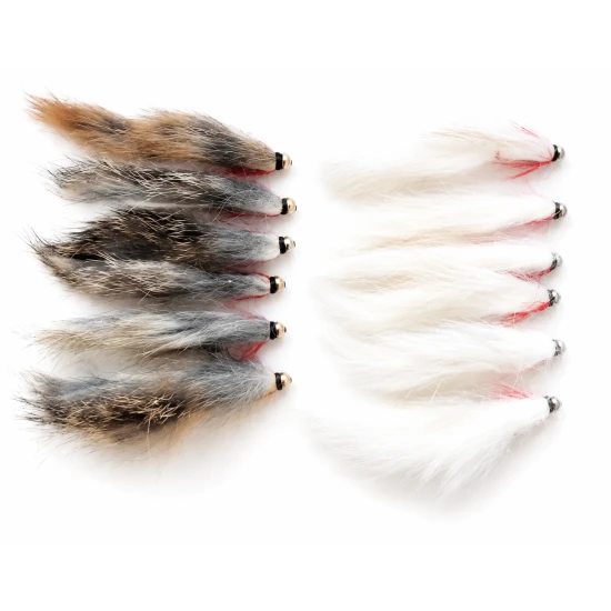 12 Goldhead Zonkers, Natural and White