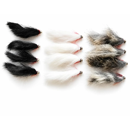 12 Goldhead Zonkers,White & Natural,Black