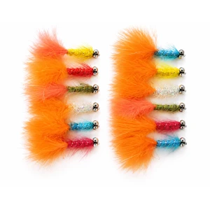 12 Humungous - Mixed Orange Tails