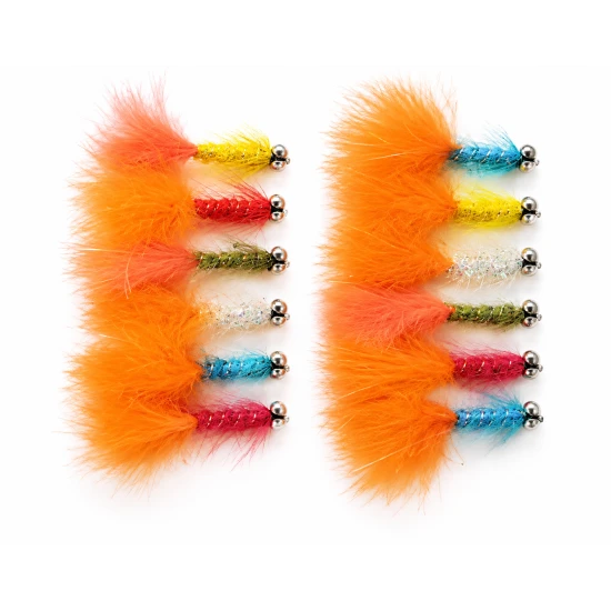12 Humungous - Mixed Orange Tails