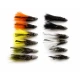 12 Marabou Muddler - Mixed Colour