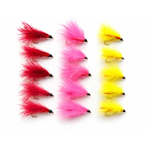 12 Mini Cormorant, Yellow,Pink & Red