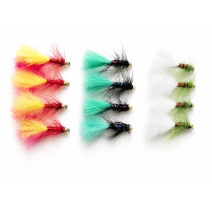 12 Mini Dancer - fire, black/green, white/green