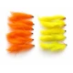 12 Unweighted Yellow/Orange Zonkers