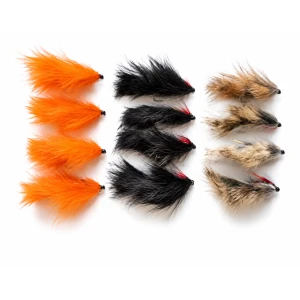 12 Unweighted Zonker,Natural,Orange & Black
