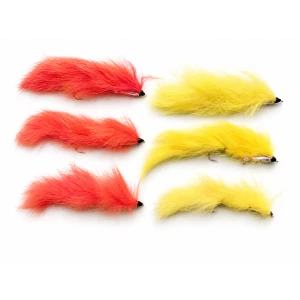 6 Snake Zonkers -Orange  & Yellow