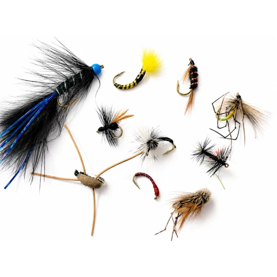 10 Mixed Flies