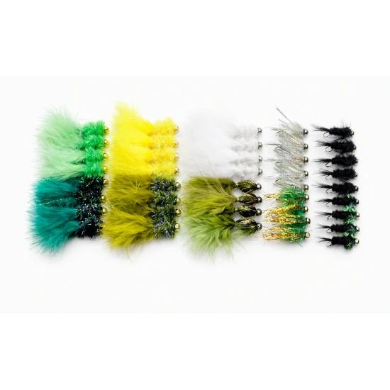 50 Goldhead Fritz Lures with Montanas