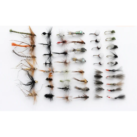 50 Mixed Trout flies