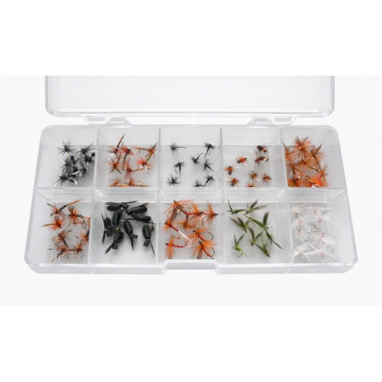 80 Dry Flies in a Presentation Box